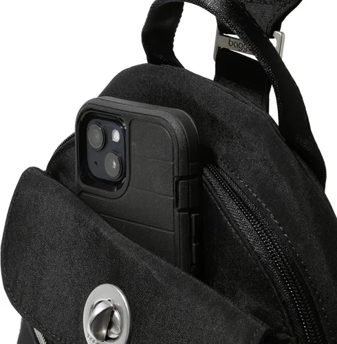 Vista 4 de Baggallini Mochila convertible de Nápoles, Negro, talla única