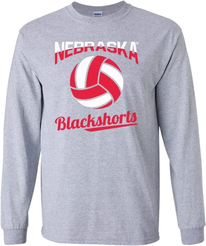 Vista 10 de CornBorn Elige tu diseño - Camisetas de manga larga de voleibol de Nebraska