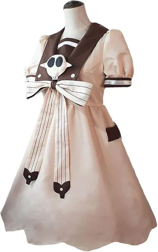 Vista 3 de Conjunto completo de disfraz de cosplay de Nene para mujer