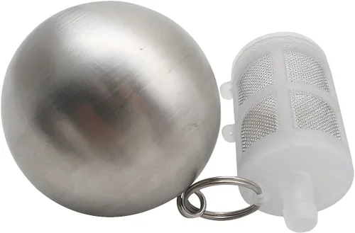 Vista 6 de 304 Acero inoxidable Cerveza Cerveza FermZilla Bola Flotante Barril de Cerveza Tubo de Inmersión Líquido con Filtro de Tubo Flotante y Tubo