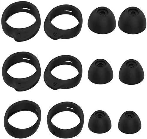 Vista 2 de JNSA Juego de puntas de alas y orejas de repuesto compatible con Galaxy Buds/Galaxy Buds Plus (no compatible con Galaxy Buds Pro), puntas de alas 3