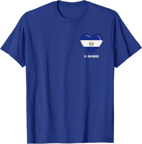 Vista 23 de Camiseta Bandera de El Salvador Camiseta salvadoreña, Negro