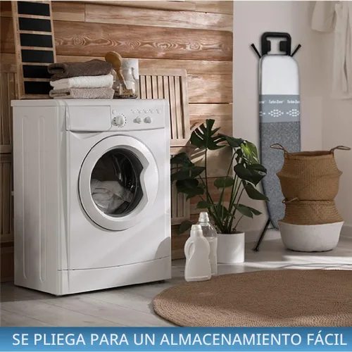 Vista 5 de Bartnelli by Rorets - Tabla de planchar clásica con nueva tecnología patentada EZ-Glide, fabricada en Europa, tabla de planchar premium con soporte