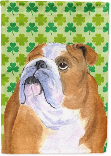 Vista 80 de Caroline's Treasures SS4442GF Affenpinscher Bandera de jardín con retrato de trébol del día de San Patricio para buzón, bandera decorativa