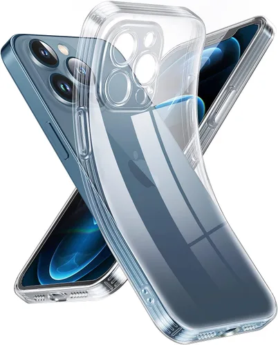 Vista 425 de Supdeal Funda cristalina transparente para iPhone 11, [No se amarillea] [Protección de la cámara] [Probado contra caídas de grado militar] Funda