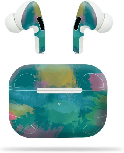 Vista 3 de MightySkins - Funda protectora de vinilo para Apple Airpods Pro, diseño femenino y duradero, fácil de aplicar, quitar y cambiar de estilo, fabricado