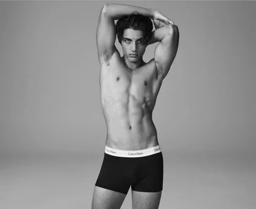 Vista 5 de Calvin Klein - Traje de baño moderno de algodón elástico natural para hombre, 3