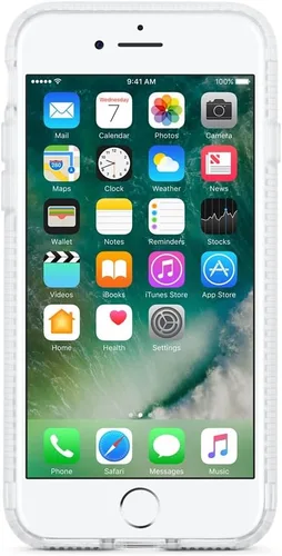 Vista 7 de Tech21 funda Impact Clear para iPhone 7 – transparente
