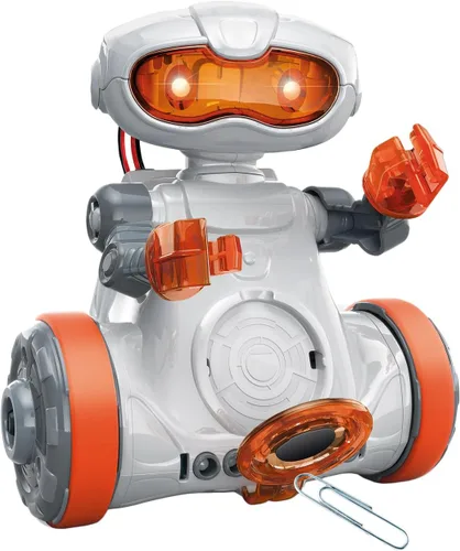 Vista 4 de Clementoni Science & Gaming - My Robot New Generation Child 8+ Robot de montaje con sensores, micro, imán Aplicación de programación y control