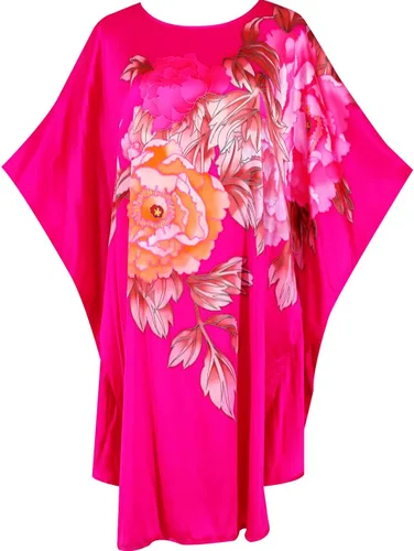 Vista 29 de Pijama de seda 100% para mujer, batas de baño de seda para mujer, batas de kimono de seda, batas de baño con mangas de muñeca, estampado floral