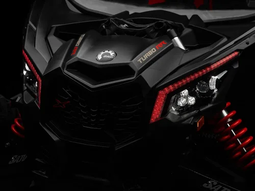 Vista 4 de SuperATV Can-Am Maverick X3 Fang Lights se adapta a varios años Consulta la guía de ajuste