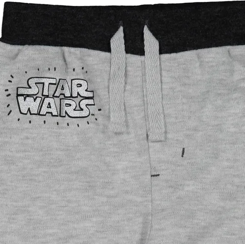 Vista 4 de STAR WARS Darth Vader Stormtrooper C-3PO Chewbacca R2-D2 Baby Yoda - Paquete de 2 pantalones deportivos para recién nacidos a bebés