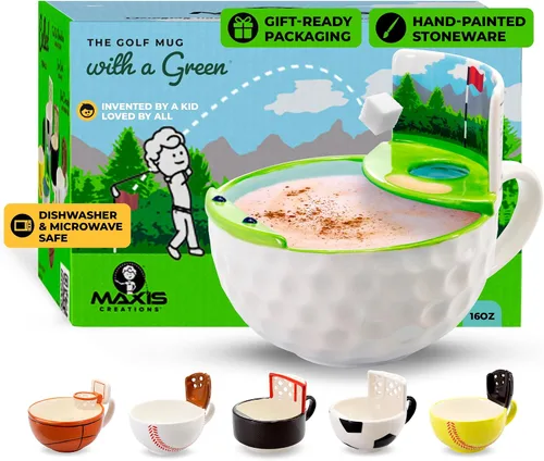 Vista 10 de MAX'IS Creations Taza de café con guante de béisbol para entrenador, niños de 8 a 14 años, hombres y mujeres, regalos y accesorios de béisbol