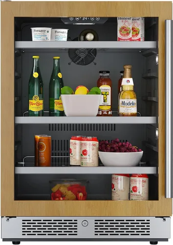Vista 12 de Avallon ABR151BLSS Centro de bebidas de 15 pulgadas de ancho para 86 latas con iluminación LED