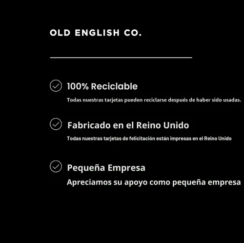 Vista 4 de Old English Co. Tarjeta de cumpleaños de amigos que hacen la vida mejor - Linda tarjeta floral femenina para la mejor amiga Feliz regalo floral
