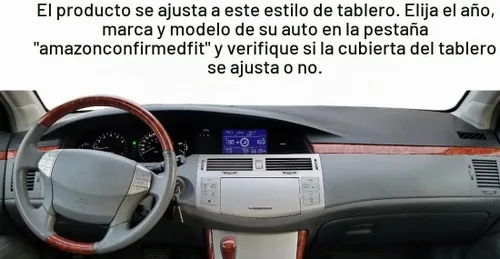 Vista 2 de Alfombrilla de cubierta de tablero para Toyota Avalon 2005-2010