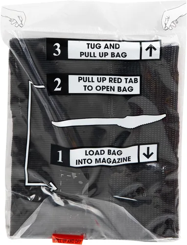 Vista 5 de Mind Reader Recambio de cuchillo para CUTDISPBK-BLK, utensilios de plástico, restaurante, sala de descanso, 100 piezas, negro