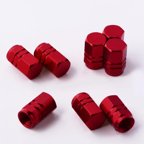 Vista 5 de EBOOT - 8 piezas de tapas para válvulas de neumáticos, cubiertas de válvulas universales para automóviles, a prueba de polvo, aluminio