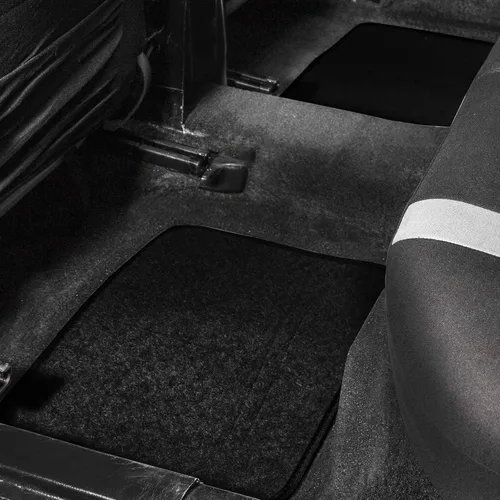 Vista 4 de Set completo de funda de asiento FH Group, Negro