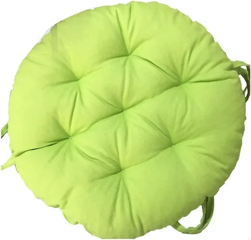 Vista 19 de Cojines de asiento redondos para exteriores con lazos, almohadillas para sillas de pana súper suaves, antideslizantes, herramientas para sillas