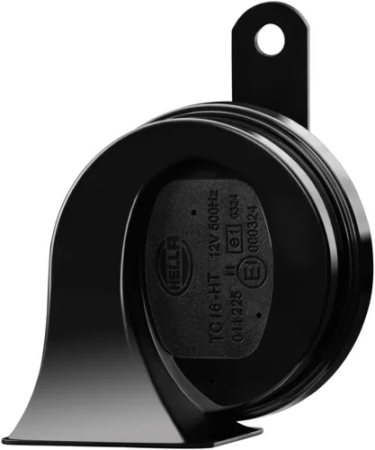 Vista 15 de HELLA 012010971 Kit de Bocina de Trompeta Negra de 12V (Ajuste Universal - Paquete Blíster)