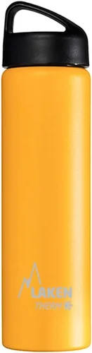 Vista 11 de Laken Thermo Classic - Botella de agua de acero inoxidable aislada al vacío de boca ancha Azul