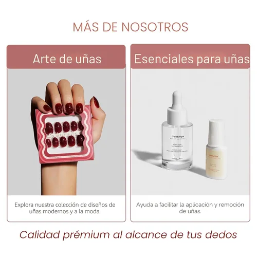 Vista 8 de Celebritips Uñas postizas a presión - Salon U-ltimate™ Bailarina, Uñas de almendra extra cortas, reutilizables 16 tamaños - Kit de 32 uñas