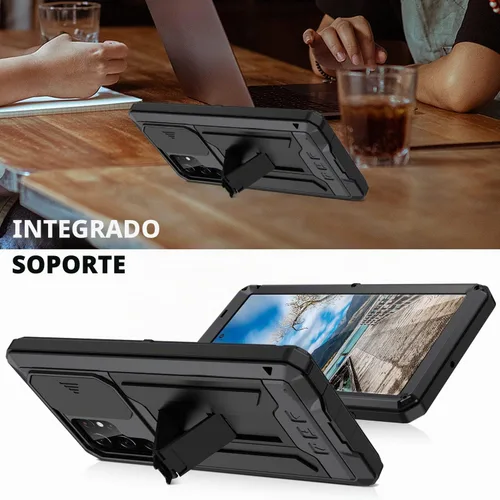 Vista 6 de Lunivop - Carcasa para Samsung Galaxy s22 Ultra de 6,8 pulgadas, color negro