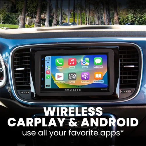 Vista 6 de BOSS Audio Systems BV800ACP - Receptor de video para automóvil de 6.25 pulgadas, Bluetooth, USB, Android Auto, Apple CarPlay, 3 años de garantía