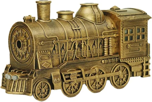 Vista 10 de Difusores de aire de tren de vapor para el hogar, humidificador de aromaterapia y difusor de aceites esenciales, difusor de aromaterapia silencioso
