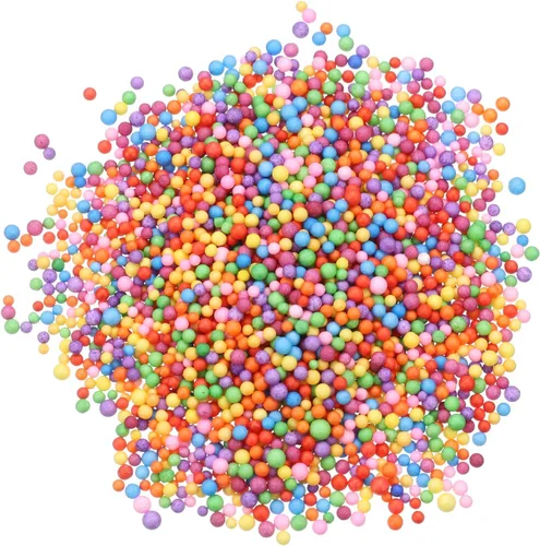 Vista 45 de MECCANIXITY Bolas de espuma de cuentas de espuma de 0.079 a 0.118 pulgadas para decoraciones de bodas y fiestas, pequeñas bolas de embalaje