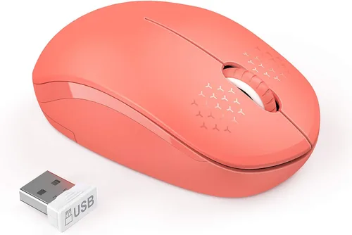 Vista 30 de Seenda - Ratón inalámbrico de 2.4G, con nanoreceptor USB, clic silencioso para computadora, portátil, PC, tableta, Mac - Negro