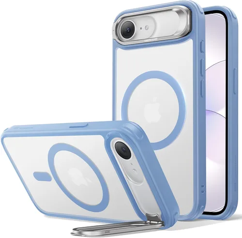 Vista 42 de ESR Funda para iPhone Air con soporte de almacenamiento, compatible con MagSafe, protección contra caídas de grado militar, funda magnética
