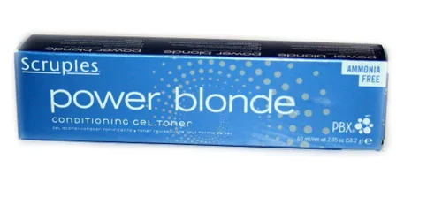 Vista 3 de Scruples Power Blonde Tóner de gel acondicionador, base beige crema, 2.05 onzas