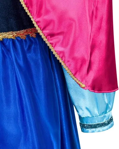 Vista 5 de NALIGO Disfraz de princesa para niñas disfraz de cumpleaños Navidad trajes con accesorios