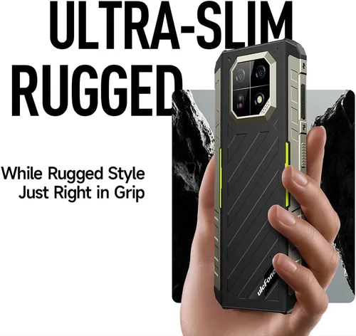 Vista 2 de Ulefone Armor 22 Smartphone resistente desbloqueado, 256 GB+16 GB, verde