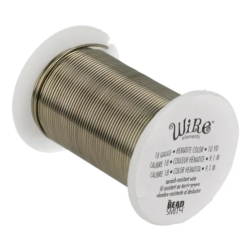 Vista 19 de The Beadsmith Copper Jewelry Wire Latón envejecido
