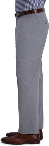 Vista 2 de J.M. Haggar Men's Classic Fit Flat Front Dress Pant-Regular and Big & Tall Sizes