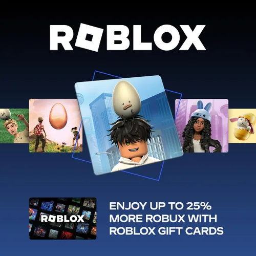 Vista 2 de Roblox Physical Gift Cards, Multipack 2 x $25 [Includes Free Virtual Item] [Redeem Worldwide] - $50