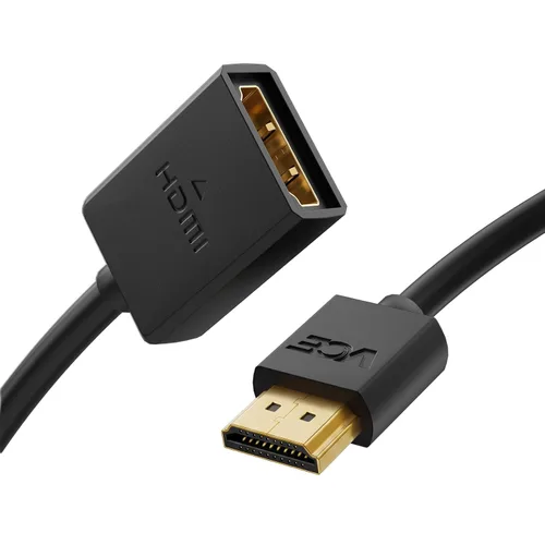 Vista 8 de VCE Cable de extensión HDMI 4K, macho a hembra Adaptador corto HDMI