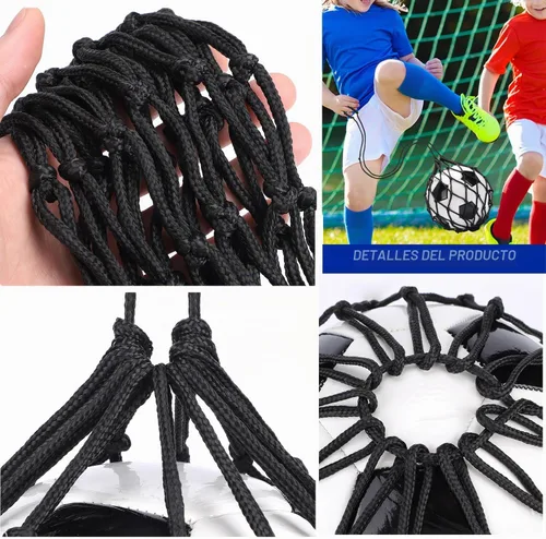 Vista 4 de TOBWOLF Football Kick Trainer, Soccer Return Trainer Net Fits Ball Size 3, 4, 5, Hands-Free Soccer Kick Throw Training Aid