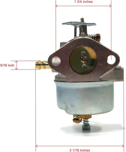 Vista 2 de The ROP Shop Carburador Carburador para motores John Deere TRS22 TRS24 TRS26 TRS27 TRS32
