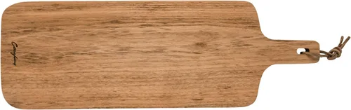 Vista 7 de Casafina Tabla de cortar y servir de 12 pulgadas con asa, colección Roble, madera, apto para microondas y lavavajillas, material de madera dura