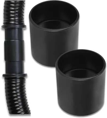 Vista 15 de Paquete de 2 adaptadores de manguera de vacío de 2.5 a 1.25 pulgadas compatible con conversión de aspiradora de 2.5 pulgadas para instalar