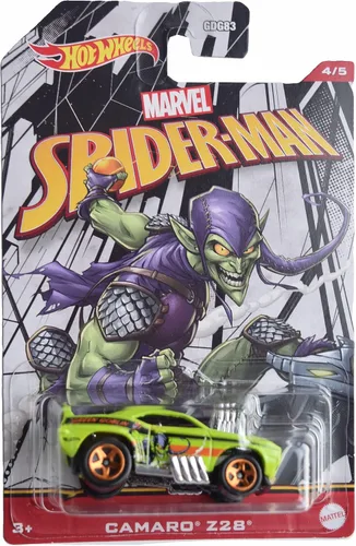 Vista 8 de Hot Wheels Marvel Spider-Man (2/5 Venom Sandblaster)