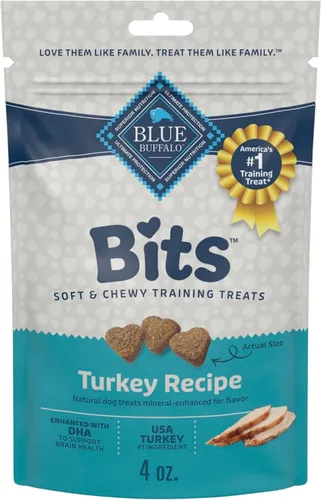 Vista 25 de Blue Buffalo Bits - Golosinas de entrenamiento de pollo, 1 oz, 12