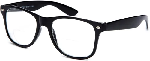 Vista 13 de Gafas de lectura de marco grande para hombres y mujeres, cómodos y elegantes anteojos de lectura simples Paquete de 3 - Azul con 1 cordón