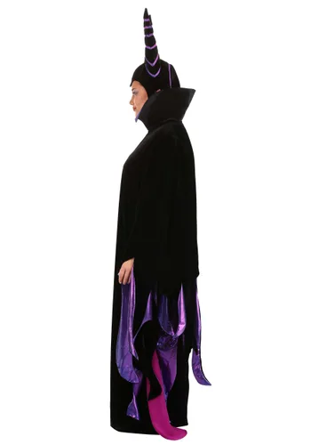 Vista 3 de Disfraz Clásico Maléfica para Mujer Talla Plus Multicolor