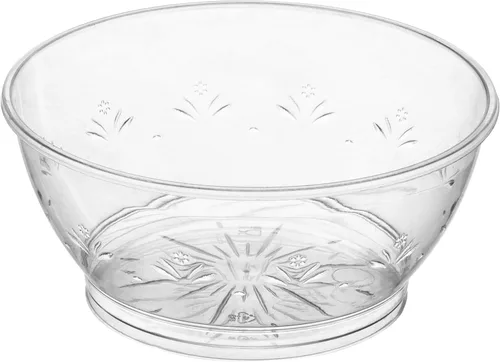 Vista 9 de JoyServe Mini cuencos de plástico transparente – A granel paquete de 100 cuencos desechables de plástico duro de primera calidad para postres
