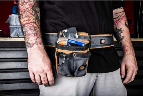 Vista 4 de Dickies, cinturón acolchado, 3 pulgadas, 3 pulgadas, Bronceado
